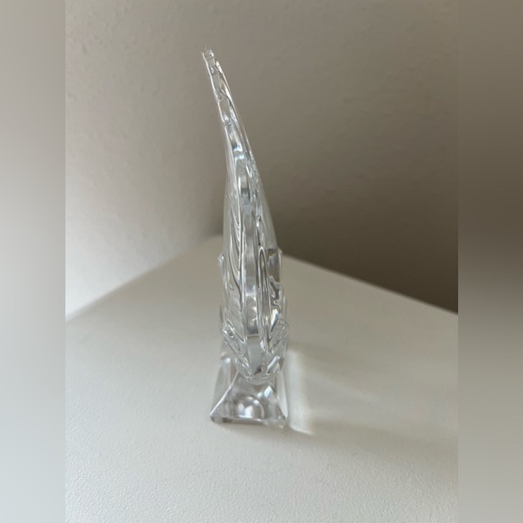 JG Durand | Signed Clear Crystal Fish Figurine Paperweight - Picture 4 of 7